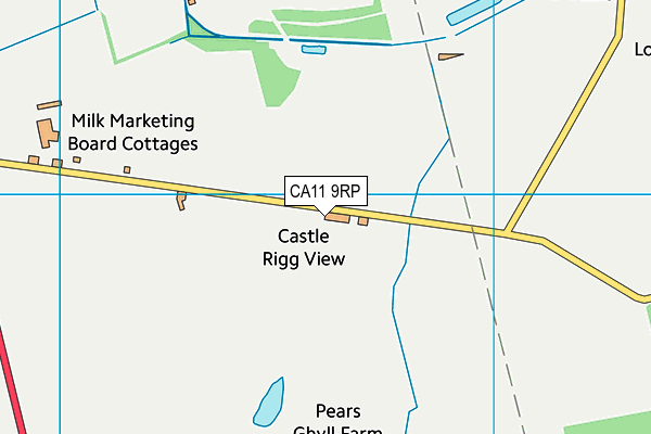 CA11 9RP map - OS VectorMap District (Ordnance Survey)