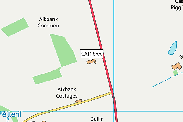 CA11 9RR map - OS VectorMap District (Ordnance Survey)