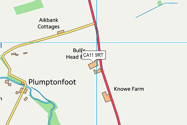 CA11 9RT map - OS VectorMap District (Ordnance Survey)