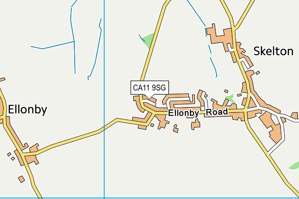 CA11 9SG map - OS VectorMap District (Ordnance Survey)