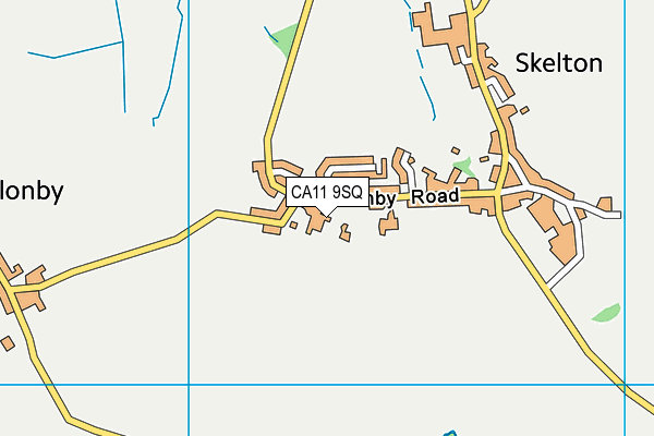 CA11 9SQ map - OS VectorMap District (Ordnance Survey)