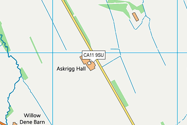 CA11 9SU map - OS VectorMap District (Ordnance Survey)