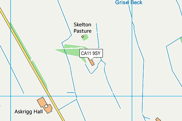 CA11 9SY map - OS VectorMap District (Ordnance Survey)