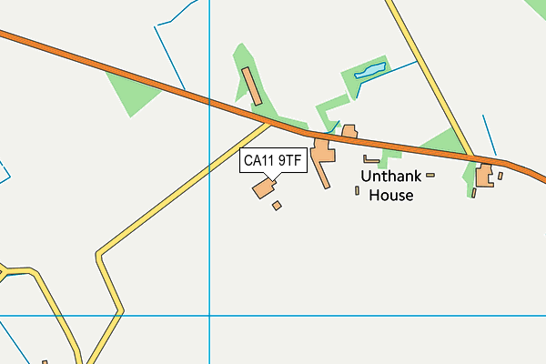 CA11 9TF map - OS VectorMap District (Ordnance Survey)
