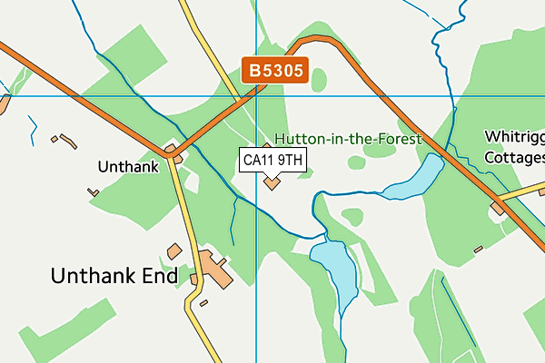 CA11 9TH map - OS VectorMap District (Ordnance Survey)