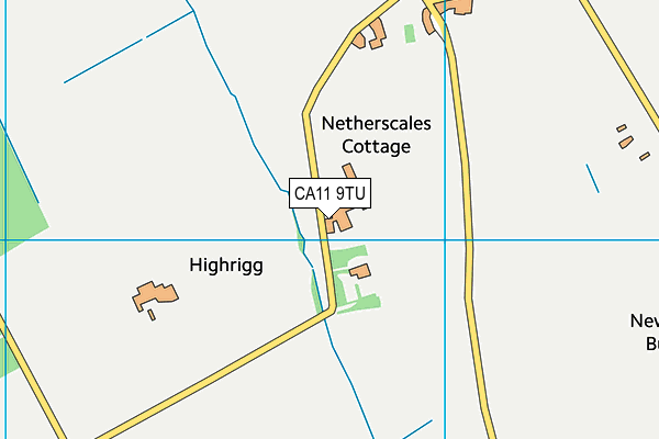 CA11 9TU map - OS VectorMap District (Ordnance Survey)