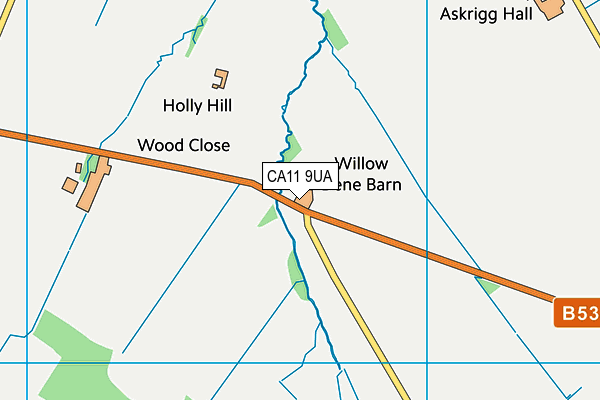 CA11 9UA map - OS VectorMap District (Ordnance Survey)