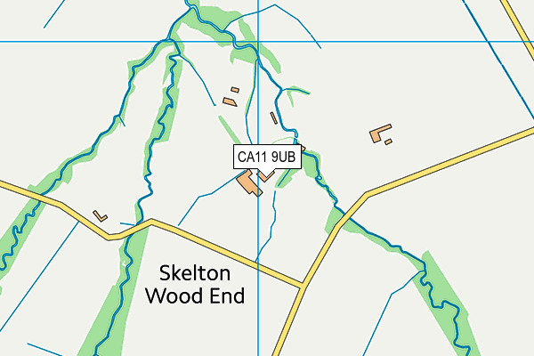 CA11 9UB map - OS VectorMap District (Ordnance Survey)