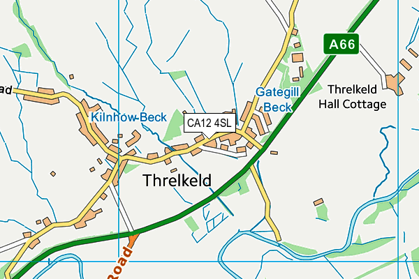 CA12 4SL map - OS VectorMap District (Ordnance Survey)