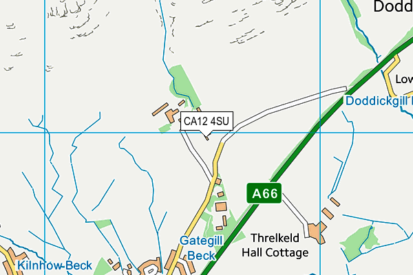 CA12 4SU map - OS VectorMap District (Ordnance Survey)