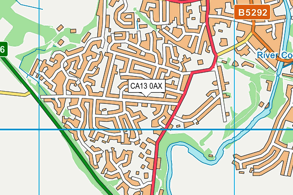 Map of COCKERMOUTH PROJECTS LIMITED at district scale