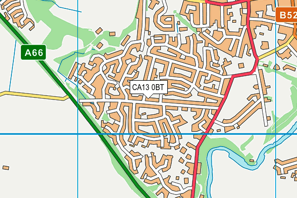 Map of CUMBRIA GARDEN PLANTERS LTD at district scale