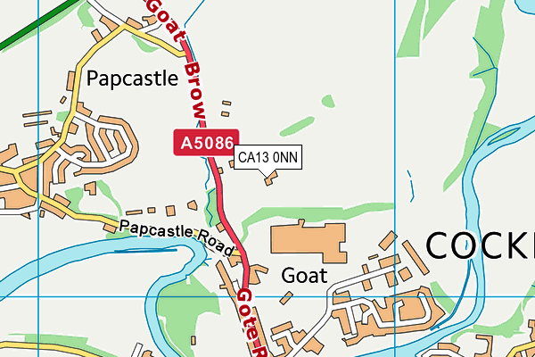 CA13 0NN map - OS VectorMap District (Ordnance Survey)