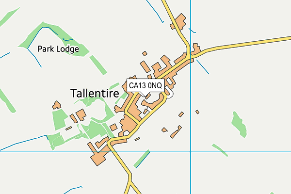 CA13 0NQ map - OS VectorMap District (Ordnance Survey)