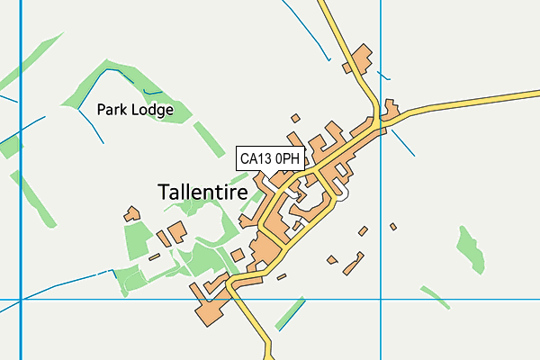 CA13 0PH map - OS VectorMap District (Ordnance Survey)