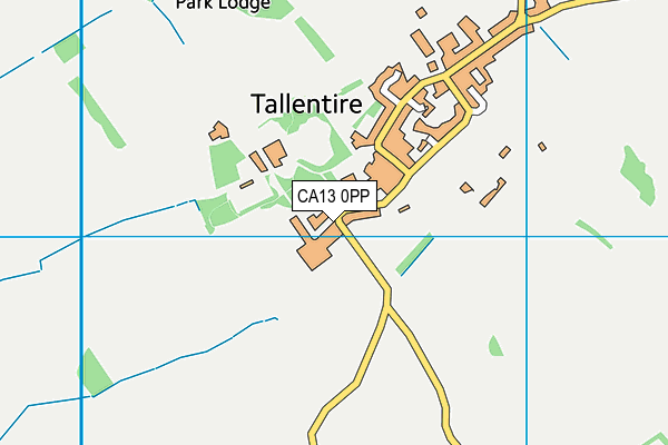 CA13 0PP map - OS VectorMap District (Ordnance Survey)