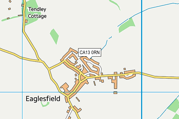 CA13 0RN map - OS VectorMap District (Ordnance Survey)