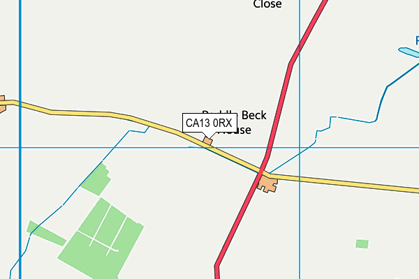 CA13 0RX map - OS VectorMap District (Ordnance Survey)