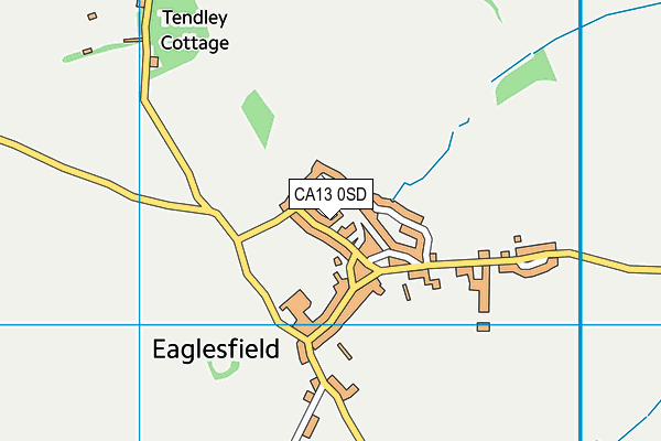 CA13 0SD map - OS VectorMap District (Ordnance Survey)