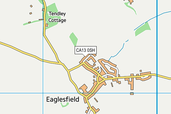 CA13 0SH map - OS VectorMap District (Ordnance Survey)