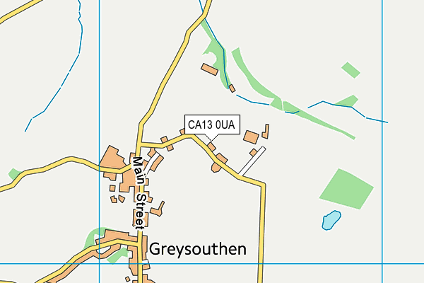 CA13 0UA map - OS VectorMap District (Ordnance Survey)