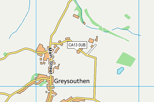 CA13 0UB map - OS VectorMap District (Ordnance Survey)