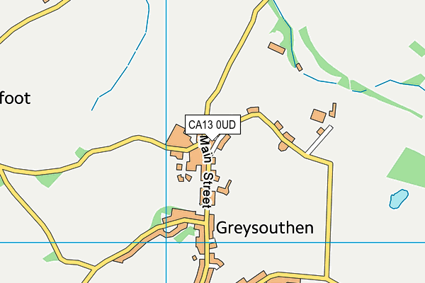 CA13 0UD map - OS VectorMap District (Ordnance Survey)