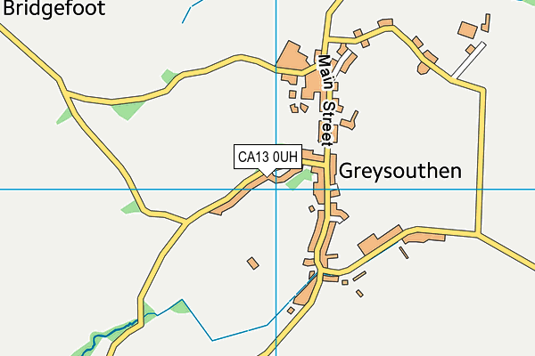 CA13 0UH map - OS VectorMap District (Ordnance Survey)