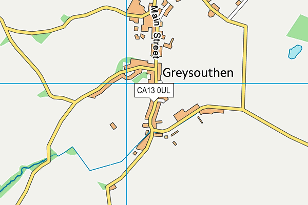 CA13 0UL map - OS VectorMap District (Ordnance Survey)