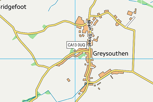 CA13 0UQ map - OS VectorMap District (Ordnance Survey)