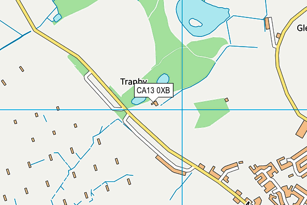 CA13 0XB map - OS VectorMap District (Ordnance Survey)