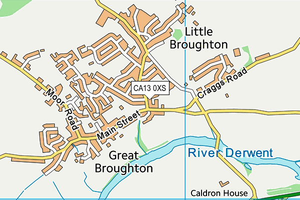 Map of BRACKEN HOWE LIMITED at district scale