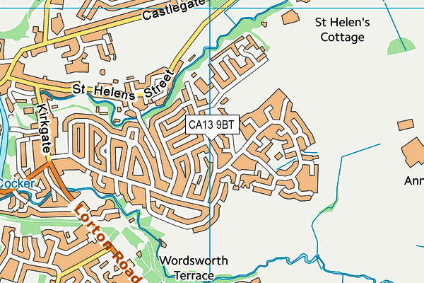 Map of SLATEFELL 69 LIMITED at district scale