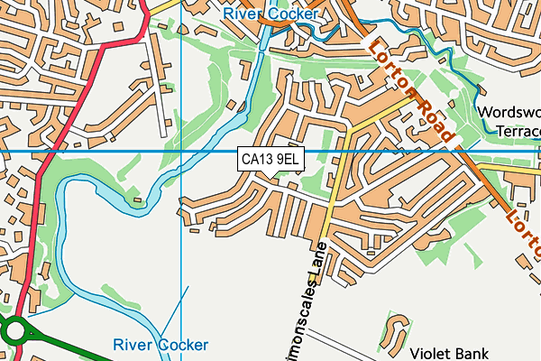 Map of ALLAN GREEN OPTICAL LIMITED at district scale