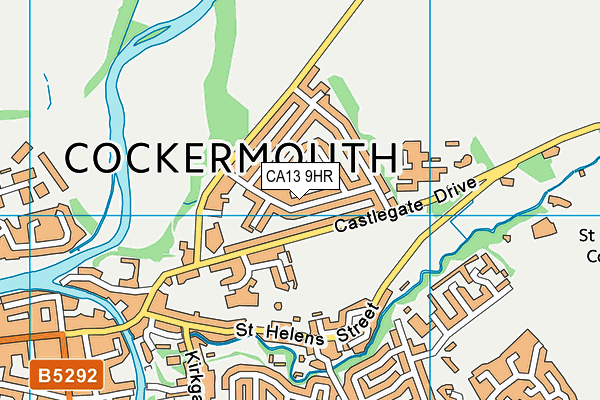 Map of OAKTREE ACCOUNTANCY (COCKERMOUTH) LIMITED at district scale