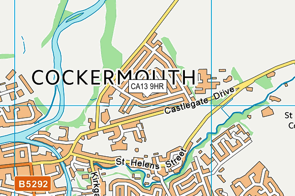 Map of LAKELAND TRAILS LTD at district scale