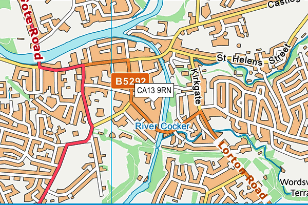 Map of BARTON LIMITED at district scale