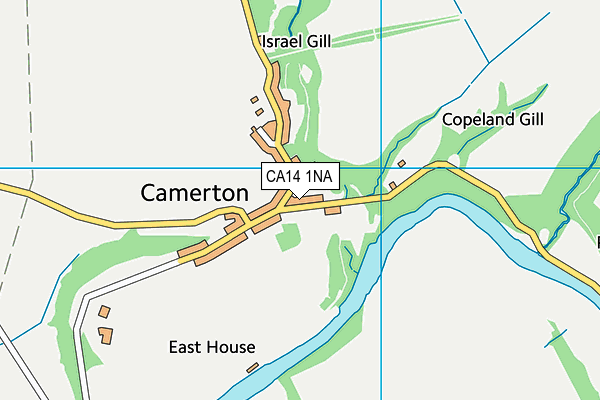 CA14 1NA map - OS VectorMap District (Ordnance Survey)