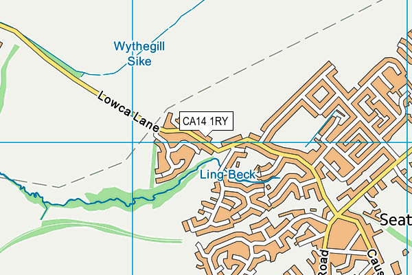 Map of RG MOTORS CUMBRIA LIMITED at district scale