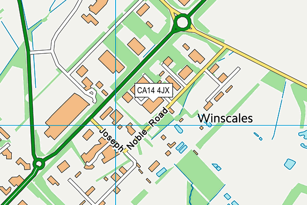 Map of CYCLIFE UK LTD at district scale
