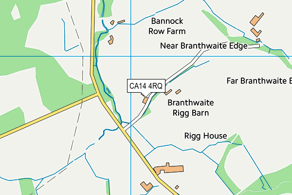 CA14 4RQ map - OS VectorMap District (Ordnance Survey)