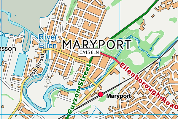 Map of MAHON INVESTMENTS LTD at district scale