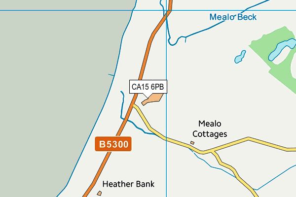 CA15 6PB map - OS VectorMap District (Ordnance Survey)