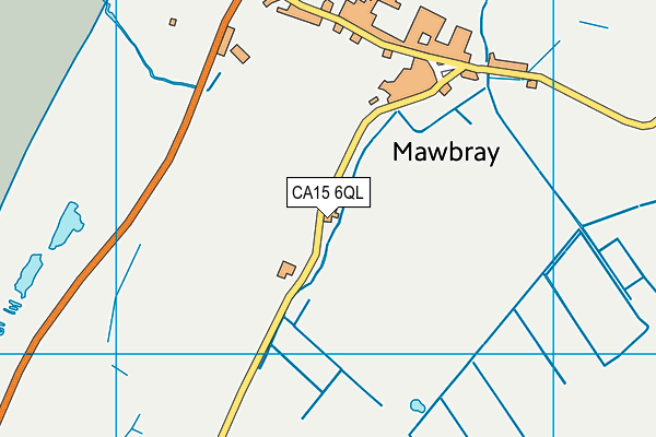 CA15 6QL map - OS VectorMap District (Ordnance Survey)