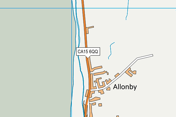 CA15 6QQ map - OS VectorMap District (Ordnance Survey)