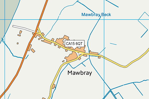 CA15 6QT map - OS VectorMap District (Ordnance Survey)