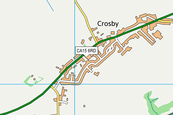 CA15 6RD map - OS VectorMap District (Ordnance Survey)