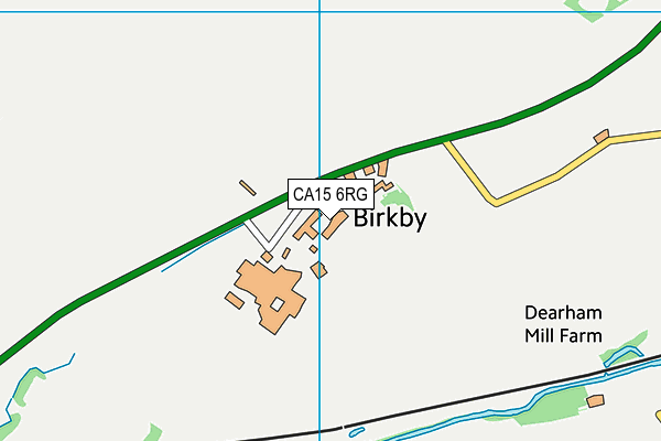 CA15 6RG map - OS VectorMap District (Ordnance Survey)