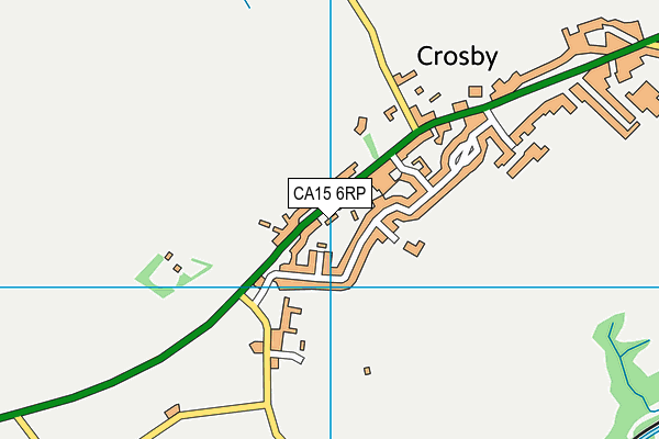 CA15 6RP map - OS VectorMap District (Ordnance Survey)