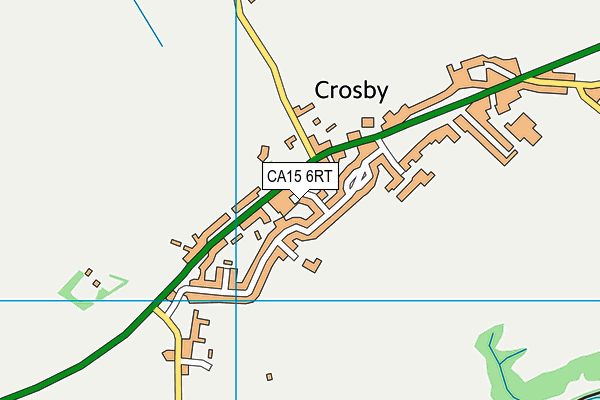 CA15 6RT map - OS VectorMap District (Ordnance Survey)